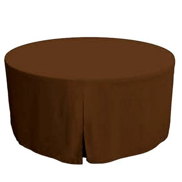 48 Inch Round Polyester Foldable Table Cover Tablecloth Trade show 18 COLOR 48 Inch Round Polyester Foldable Table Cover Tablecloth Trade show 18 COLOR